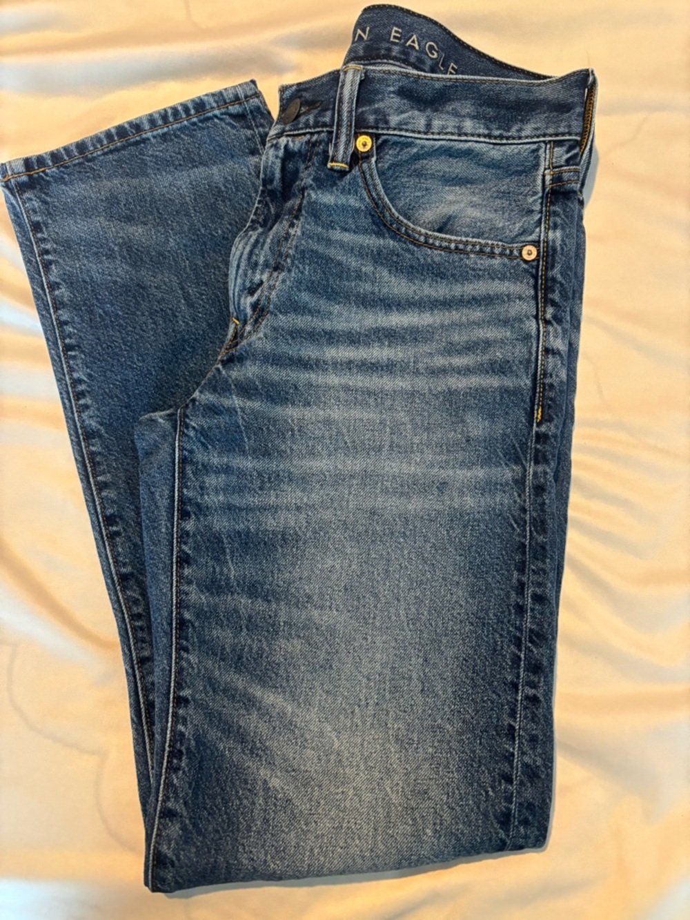 American Eagle Outfitters Men’s Medium Blue Straight Jeans